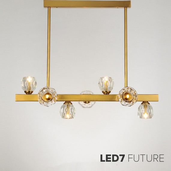 Loft Industry Modern - Stick Diamonds Chandelier